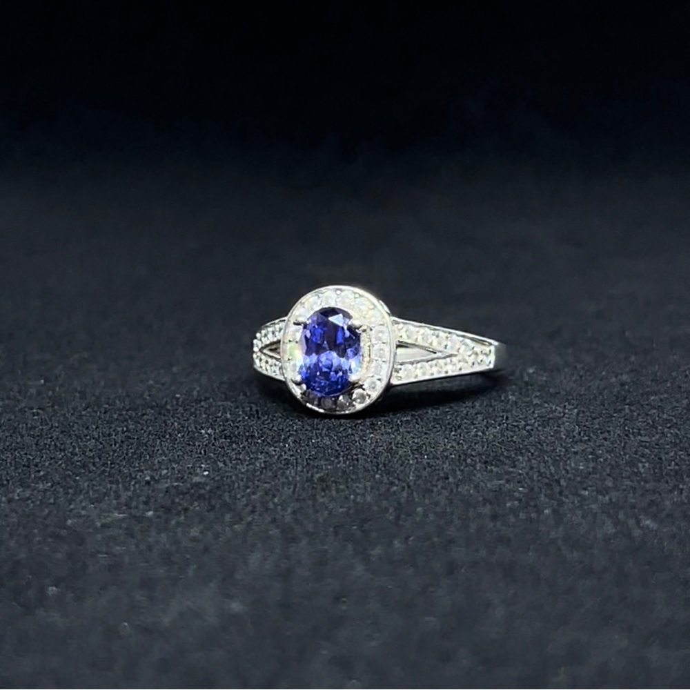 SAPPHIRE RING (SOLID SILVER)